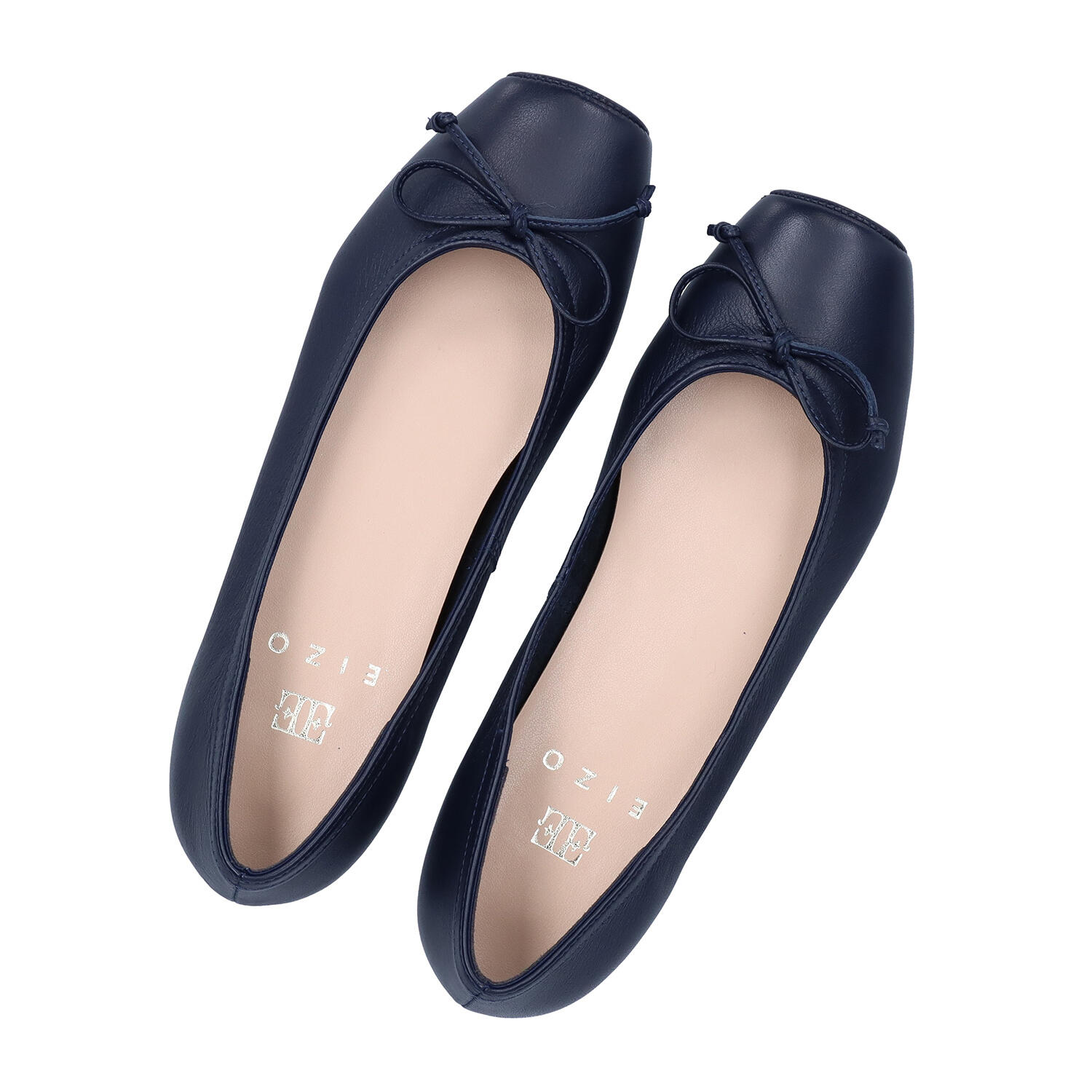 EIZO(エイゾー)|スクウェアトゥ シープスキン バレエシューズ |日本革市