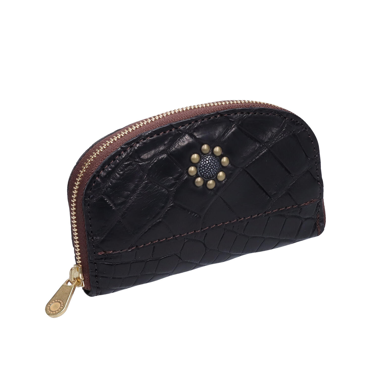 MOQUIP(モキップ)|ナイルクロコ キーケース ミニ財布 |日本革市