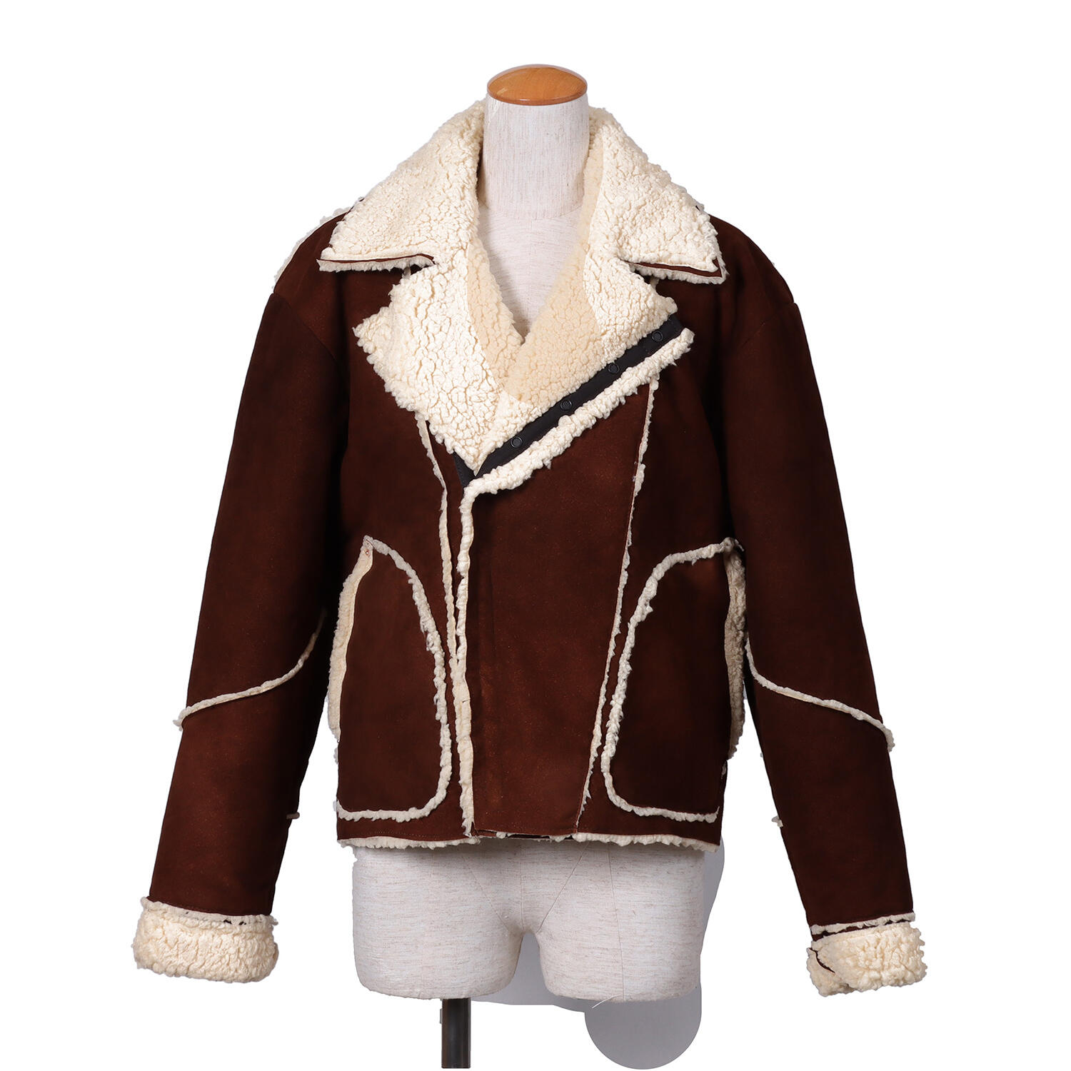 MOQUIP(モキップ)|鹿革 ライダース風 レザーブルゾン アウター|日本革市