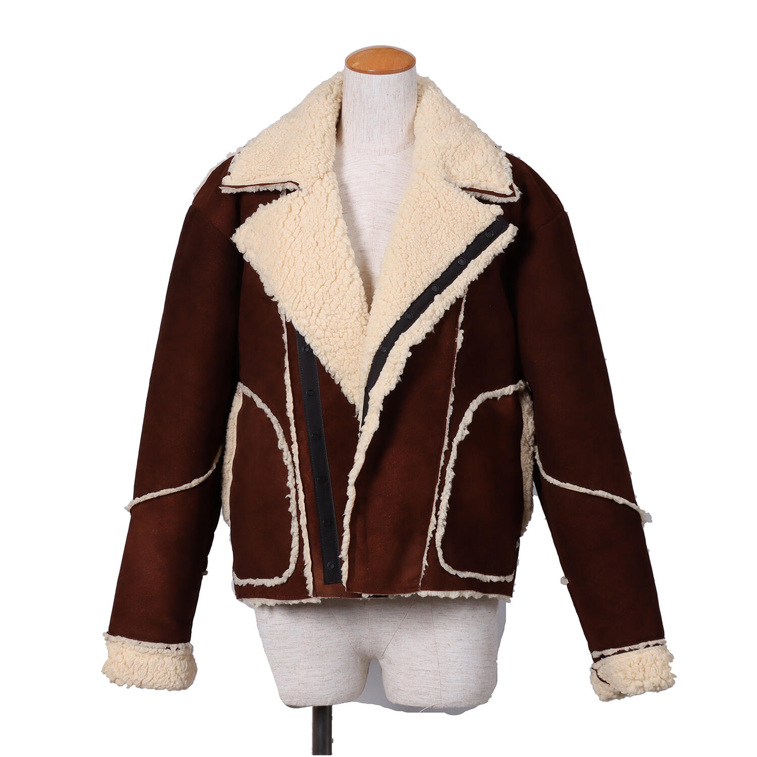 MOQUIP(モキップ)|鹿革 ライダース風 レザーブルゾン アウター|日本革市