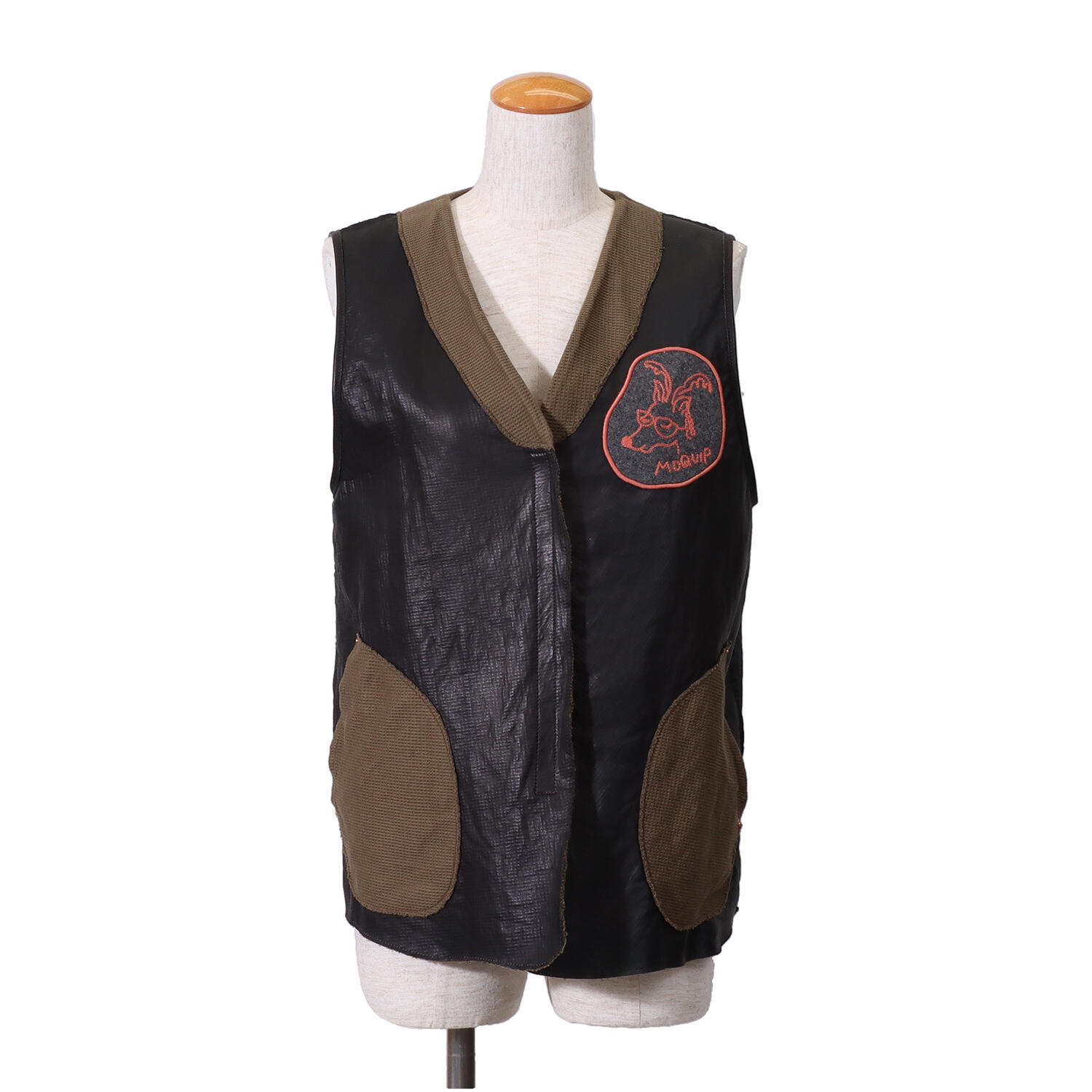 MOQUIP（モキップ）｜ディアスキン 鹿革 ベスト｜日本革市