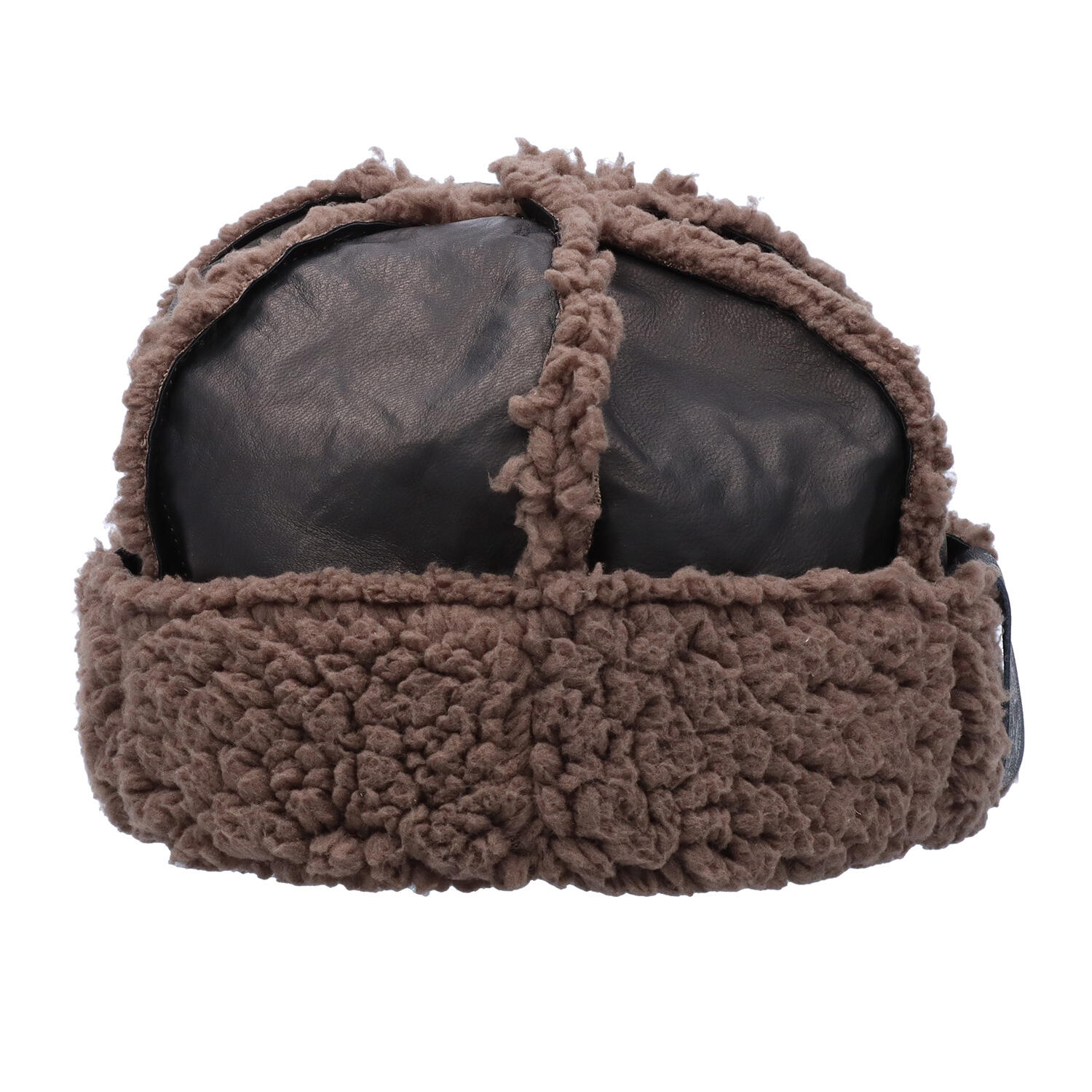 MOQUIP（モキップ）｜ムートン風 ボア 鹿革 キャップ 帽子｜日本革市