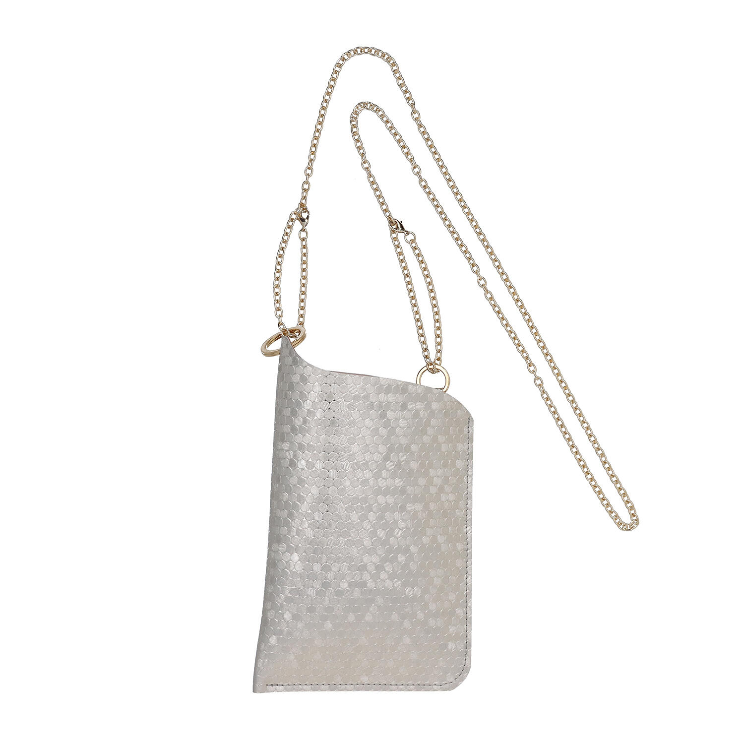 n.number（エヌナンバー）｜薄マチ 箔加工 モバイルポシェット お財布ショルダー｜日本革市