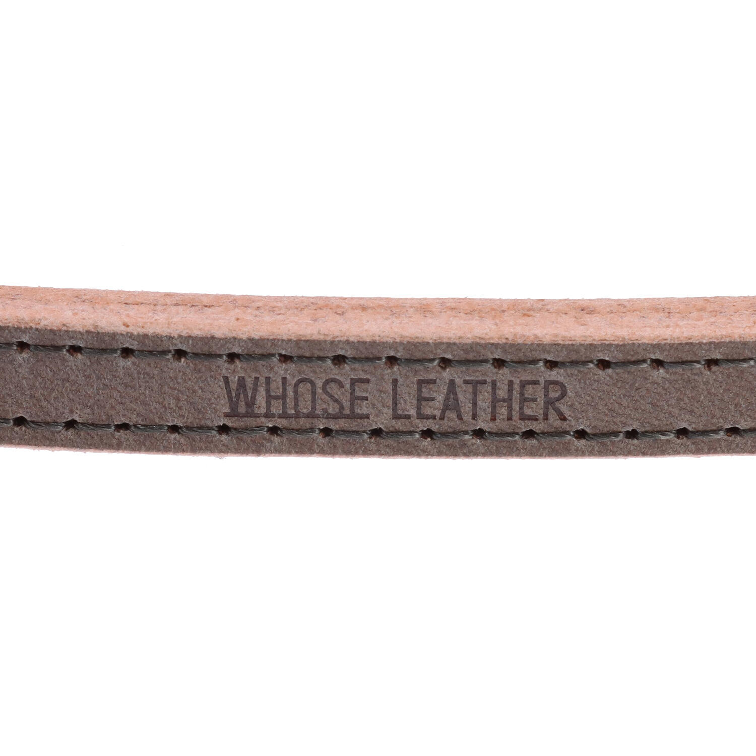 Whose Leather(フーズレザー)|10mm幅 ヌメ革 小型犬用 リード |日本革市