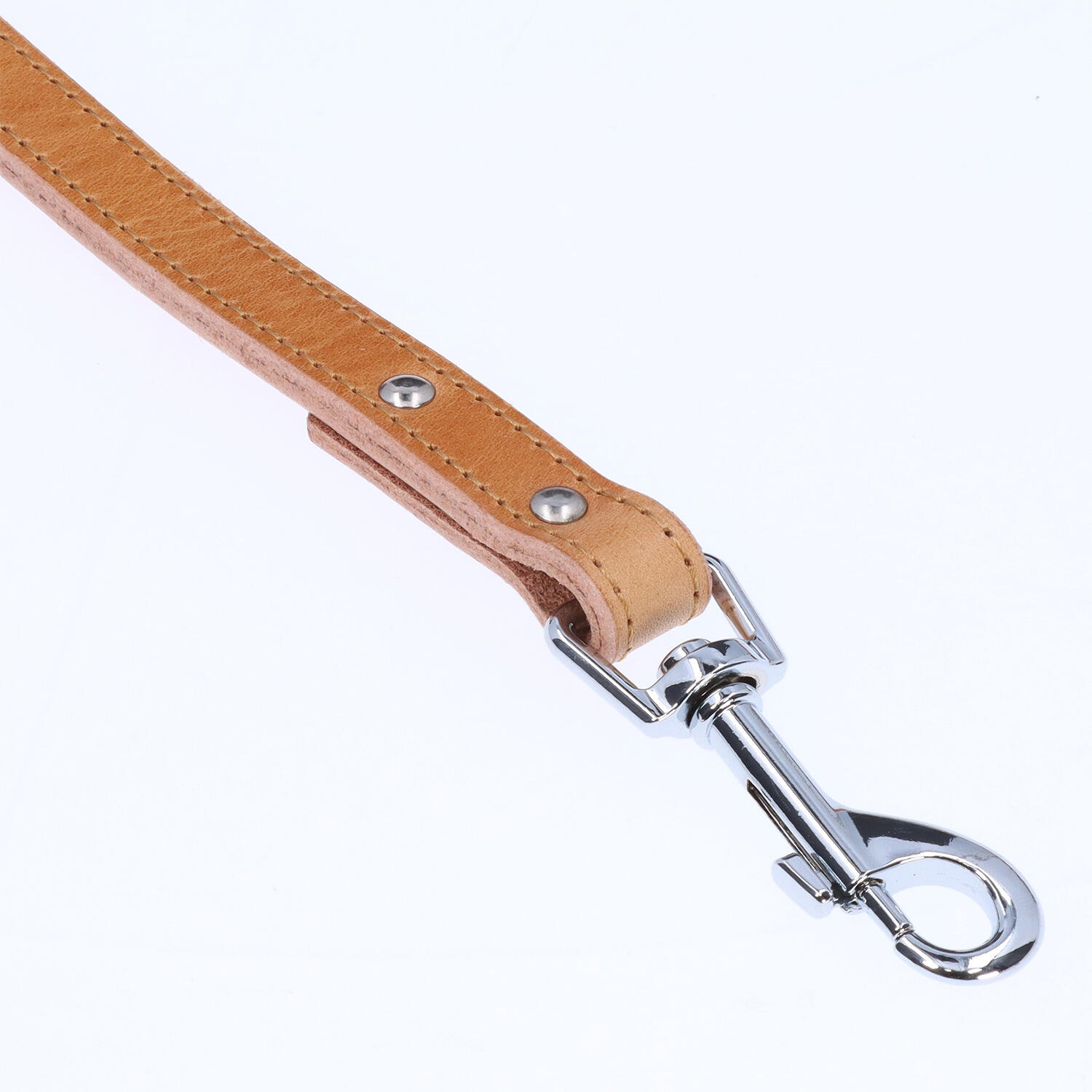 Whose Leather(フーズレザー)|15mm幅 ヌメ革 中型犬用 ドッグリード|日本革市