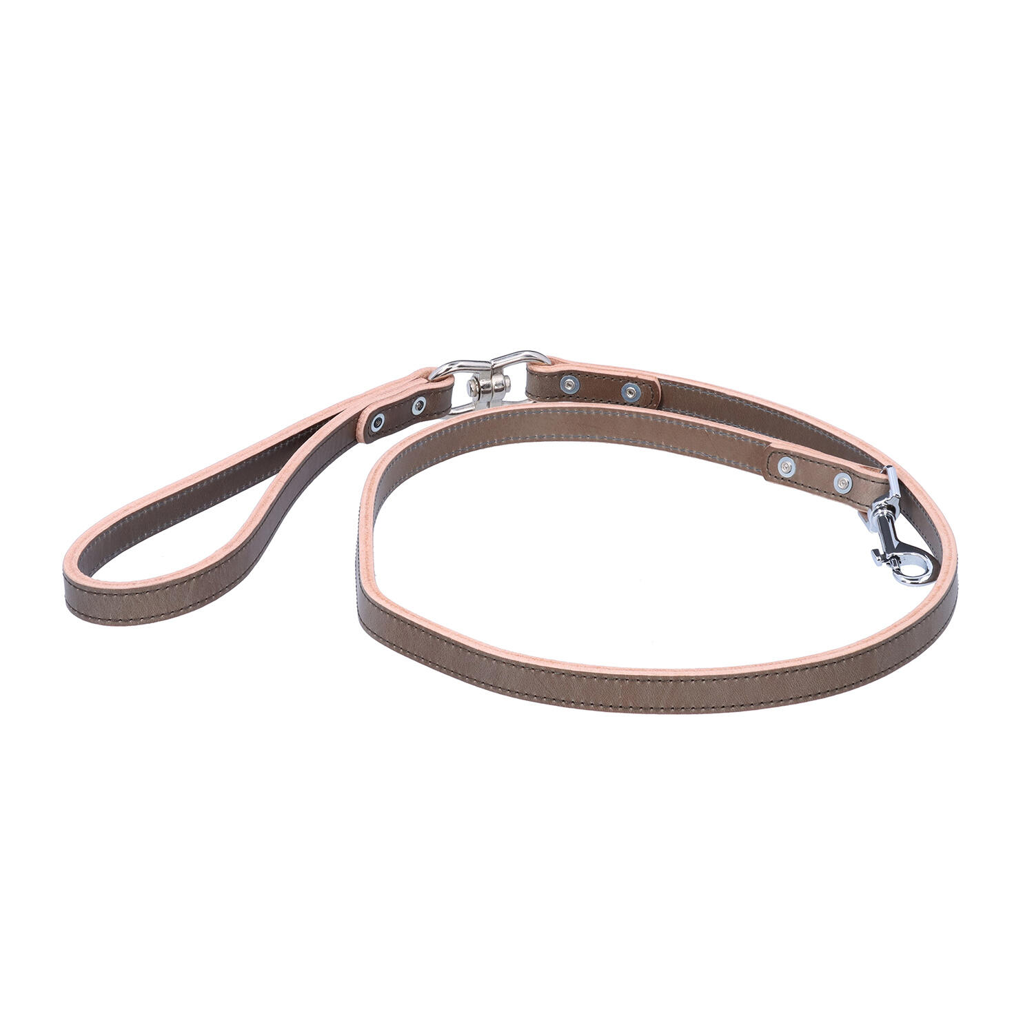 Whose Leather(フーズレザー)|15mm幅 ヌメ革 中型犬用 ドッグリード|日本革市