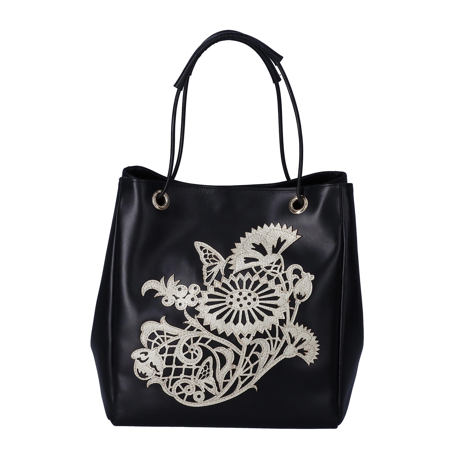 sato-ca（サトカ）｜レース調 トートバッグ ハンドバッグ｜日本革市