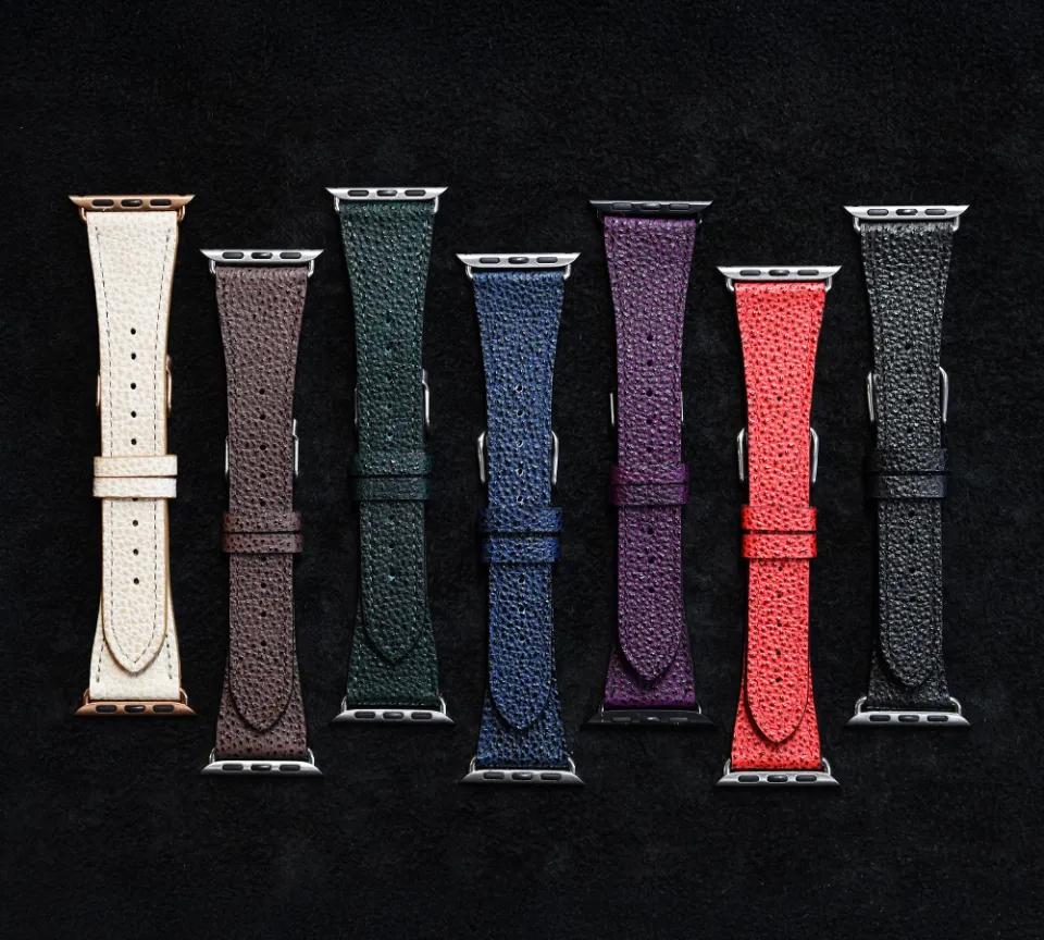 Applewatch用高級レザーバンド_45mm Applewatch用高級レザーバンド_41mmの画像